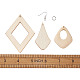 Из натурального дерева большие кулоны DIY-TA0008-66-8