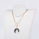 Драгоценными камнями колье NJEW-JN02070-5