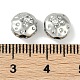 Латунные микро проложить кубического циркония бусы KK-P283-22P-3