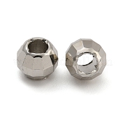 Круглые латунные бусины с покрытием из стойки FIND-M036-01C-P