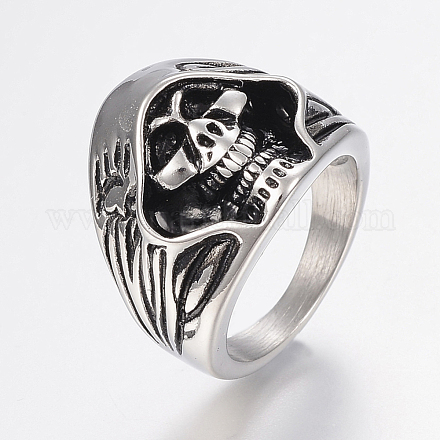 Кольца из нержавеющей стали 304 RJEW-G091-21-1
