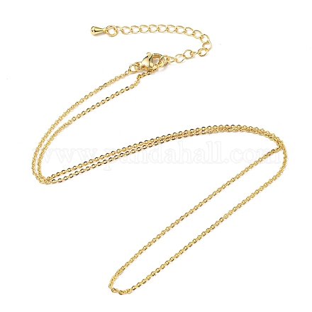 Латунные кабельные цепи ожерелья MAK-L025-05G-1