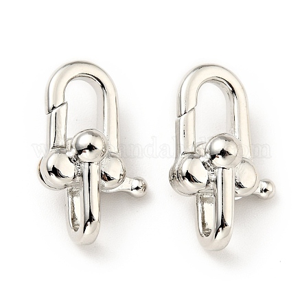 Стойки обшивки латунь когтя омара застежками KK-G416-34P-1