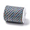 4-Ply Polycotton Cord Metallic Cord, Handmade Macrame Cotton Rope, for String Wall Hangings Plant Hanger, DIY Craft String Knitting, Colorful, 1.5mm, about 4.3 yards(4m)/roll