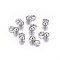 Non-Tarnish 304 Stainless Steel Sphere Charms, Round Ball, Stainless Steel Color, 5.5x3mm, Hole: 1.8mm