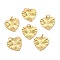Brass Micro Pave Clear Cubic Zirconia Pendants, Long-Lasting Plated, Heart, Real 18K Gold Plated, 18.5x18x1mm, Hole: 4mm, Ring: 5x1mm