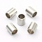 Non-Tarnish 304 Stainless Steel Beads, Tube Beads, Stainless Steel Color, 6x5mm, Hole: 4mm