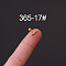 316L Surgical Stainless Steel Cartilage Earrings, Golden, Round, 6mm, Pin: 0.8mm