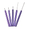 Quilling Paper Tool, Bifurcation Pen Paper Rolling Pen, with Stainless Steel Pins, Slate Blue, 107~144x9mm, 5pcs/set