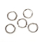 Tarnish Resistant 304 Stainless Steel Jump Ring, Open Jump Rings, Stainless Steel Color, 12 Gauge,14x2mm, Inner Diameter: 10.5mm