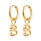 Stainless Steel Number 8 Dangle Earrings for Women