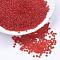12/0 Grade A Round Glass Seed Beads, Transparent Colours, Red, 12/0, 2x1.5mm, Hole: 0.8mm, about 30000pcs/bag