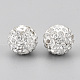 Ручной полимерной глины шариков Rhinestone RB-S250-12mm-A14-2
