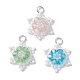 Стеклянные подвески из бисера PALLOY-MZ00228-1