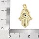 Латунные микро проложить кубического циркония подвески KK-Q028-64G-3