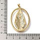 Стойки обшивки латунь микро проложить Циркон подвеску KK-U019-25G-3