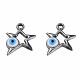 Подвески из нержавеющей стали 304 с эмалью STAS-N087-51-02P-2