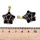 Подвески lampwork GLAA-T023-06B-4