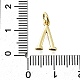 Латунные подвески KK-K400-51G-L-3