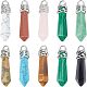 Кулоны с драгоценными камнями nbeads 10 шт. G-NB0001-99P-1