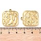 Подвески из нержавеющей стали 304 STAS-L022-360G-3