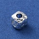 Латунные микро проложить кубического циркония бусы KK-P256-09S-03-2
