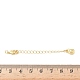 Латунный удлинитель цепи KK-B148-06G-01-3