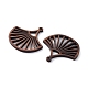 Подвески из орехового дерева WOOD-Q051-04C-2