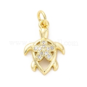 Латунные микро проложить кубического циркония подвески KK-D325-34G
