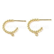 Серьги-гвоздики из латуни KK-F862-01G