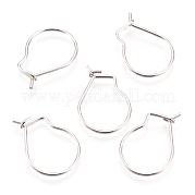 Фурнитура для сережек-колец из нержавеющей стали 304 STAS-H436-02S