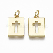 Латунные подвески KK-R133-007G-NF