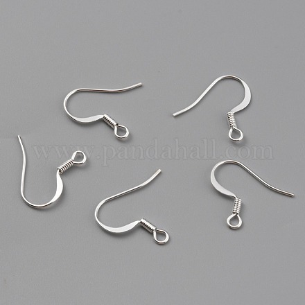 Латунные крючки для сережек X-KK-O131-08S-1