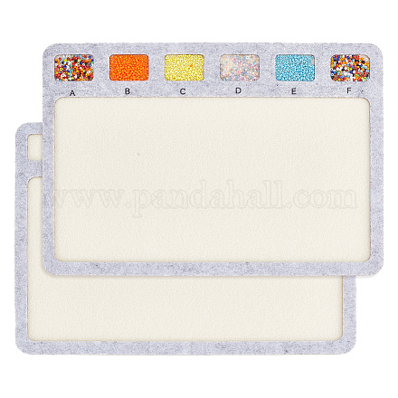 Доски для дизайна из фетра TOOL-WH0002-64-1