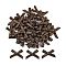 Polyester Costume Accessories, Bowknot, Coconut Brown, 16x19x3mm