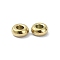 201 Stainless Steel Beads, Rondelle, Golden, 3x1.5mm, Hole: 1.2mm