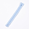 Garment Accessories, Nylon Closed-end Zipper, Zip-fastener Components, Pale Turquoise, 23.5~24x2.5cm