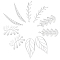 UNICRAFTALE 10Pcs 5 Style Tree Leaves Themed Pendant Charms Stainless Steel Pendants Fan Shaped Leaf Charm Metal Pendants Hole 1.4/1.6mm for Necklace Bracelet Jewelry Making