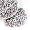 Baking Paint Glass Seed Beads, Round Hole, Oval, Misty Rose, 9.5x4~4.5mm, Hole: 0.8~1mm, about 1750pcs/pound