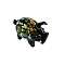 Handmade Lampwork 3D Pig Figurines, for Home Desktop Decoration, Black, 40mm