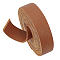 BENECREAT 2.5M/98Inch Long Double Sided Leather Strap 25mm/1 Inch Wide Lychee Pattern Leather Strap Brown Leather Belt Strips for DIY Belt Accessories Pet Collars Traction Ropes