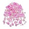 DIY Gradient Color Style Jewelry Making Finding Kits, Including Plastic Bead & Cabochon & Link & Pendants, Butterfly/Leaf/Flower/Bowknot/Shell/Star Shapes, Pearl Pink, 8~34.5x8~40x2~11mm, Hole: 1~6mm, about 804pcs/500g