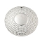 Non-Tarnish 304 Stainless Steel Pendants, Flat Round Charm, Stainless Steel Color, 25x3.5mm, Hole: 1.2mm