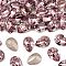 Preciosa® MAXIMA Crystal Fancy Stones, Czech Crystal, 435 16 301 Baroque Pear, Dura Foiling, 20020 Light Amethyst, 14x10mm