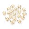 304 Stainless Steel Charms, Snowflake, Golden, 9x12x1mm, Hole: 1.4mm