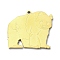 201 Stainless Steel Pendants, Laser Cut, Panda Charm, Golden, 24.5x27.5x1.5mm, Hole: 1.6mm
