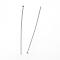 Tarnish Resistant 304 Stainless Steel Flat Head Pins, Stainless Steel Color, 40x0.7mm, Head: 1.8mm