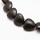 Сердце синтетические бирюзовые бусы нити TURQ-I019-12mm-09-1