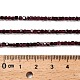 Гранат природный бисер нитей G-RM2025-32B-01-5