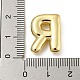 Латунные микропаве прозрачные подвески с фианитом KK-E093-04G-R-3